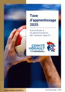 Lire la suite à propos de l’article Taxe d’apprentissage pour le Comité Hérault de Handball