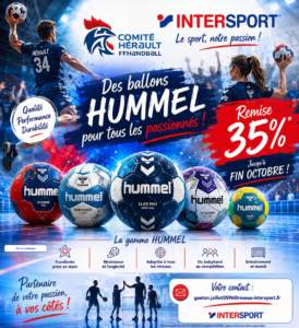 Lire la suite à propos de l’article BON PLAN LICENCIÉS COMITÉ HÉRAULT HANDBALL !